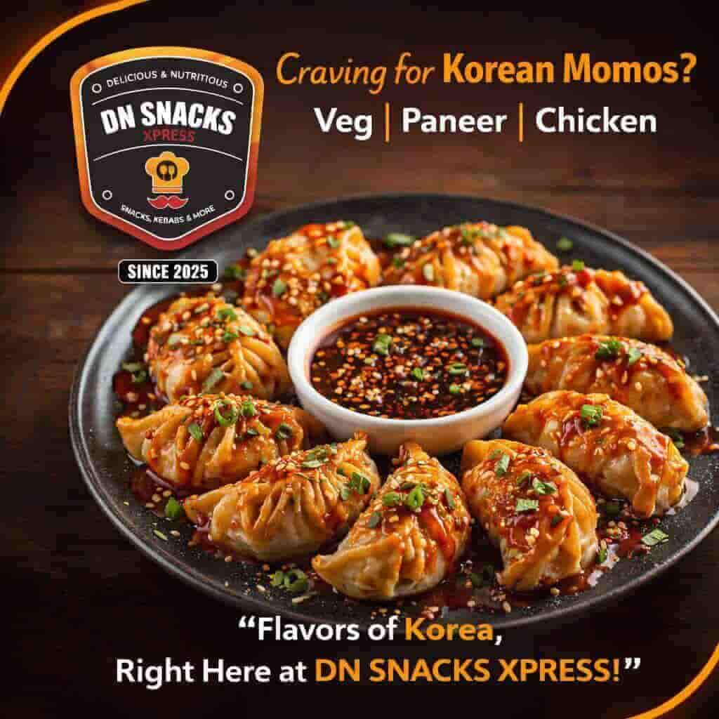 Korean momos - Veg, Paneer, Chicken